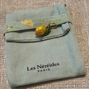 Les Nereides Paris Lemon Pendant, NEW